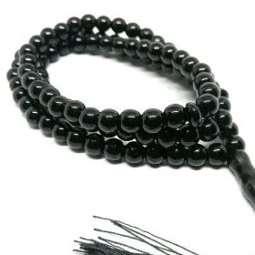 Tasbih Batu Yaman Hitam 8mili 99butir